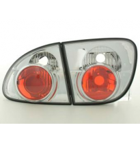 Kit De Pilotos Traseros Para Seat Leon Modelo 1m  97-05 Cromado Fk Automotive