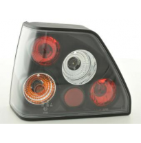 Kit De Pilotos Traseros Para Vw Golf 2 Modelo 19e  83-92 Negro Fk Automotive