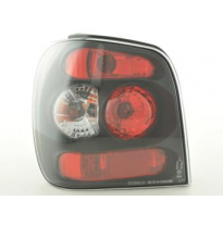 Kit De Pilotos Traseros Para Vw Polo Modelo 6n  94-99 Negro Fk Automotive