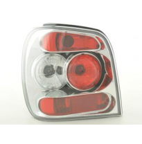 Kit De Pilotos Traseros Para Vw Polo Modelo 6n  94-99 Cromado Fk Automotive