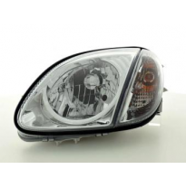 Faros Delanteros Set Angel Eyes Mercedes Benz Slk Modelo R170  96-02 Cromado Fk Automotive