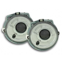 Faros Delanteros Set Angel Eyes Mercedes Benz Clase G Modelo W461/463 Cromado Fk Automotive