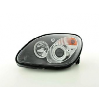 Faros Delanteros Set Angel Eyes Mercedes Benz Slk Modelo R170  96-97 / 01-02 Negro Fk Automotive