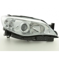 Faro De Recambio Lado Derecho Para Subaru Impreza (G3) 07-, Cromado Fk Automotive