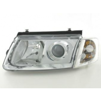 Faros Delanteros Set Angel Eyes Vw Passat Modelo 3b  97-00 Cromado Fk Automotive