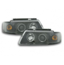 Faros Delanteros Set Angel Eyes Vw Passat Modelo 3b  97-00 Negro Fk Automotive