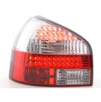 Kit De Pilotos Traseros Led Audi A3 Modelo 8l  96-02 Rojo/Blanco Fk Automotive