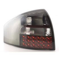 Kit De Pilotos Traseros Led Audi A6 Sedan Modelo 4b  97-03 Negro Fk Automotive