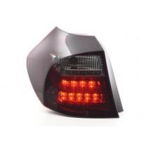 Pilotos Led Bmw 1er E87/E81 3/5-Trg. Bj. 04-07 Rojo/Negro Fk Automotive