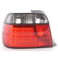 Kit De Pilotos Traseros Led Bmw Serie 3 Compact Modelo E36  94-99 Negro/Rojo Fk Automotive