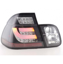 Kit De Pilotos Traseros Led Bmw Serie 3 E46 Sedan  98-01 Negro Fk Automotive