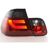 Kit De Pilotos Traseros Led Bmw Serie 3 E46 Sedan  02-05 Rojo/Negro Fk Automotive