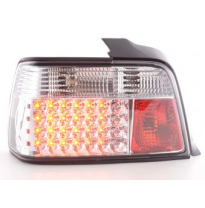Kit De Pilotos Traseros Led Bmw Serie 3 Sedan Modelo E36  91-98 Cromado Fk Automotive
