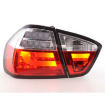 Pilotos Led Juego Bmw 3er E90 Limo Bj. 05-08 Rojo/Transparente Fk Automotive