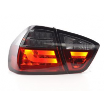 Pilotos Led Bmw 3er E90 Limo Bj. 05-08 Rojo/Negro Fk Automotive