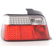 Kit De Pilotos Traseros Led Bmw Serie 3 Sedan Modelo E36  91-98 Rojo/Blanco Fk Automotive