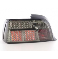 Kit De Pilotos Traseros Led Bmw Serie 3 Coupe Modelo E36  91-98 Negro Fk Automotive