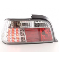 Kit De Pilotos Traseros Led Bmw Serie 3 Coupe Modelo E36  91-98 Cromado Fk Automotive