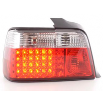 Kit De Pilotos Traseros Led Bmw Serie 3 Sedan Modelo E36  91-98 Rojo/Blanco Fk Automotive