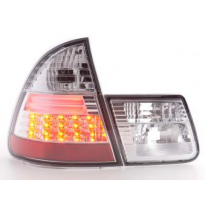 Kit De Pilotos Traseros Led Bmw Serie 3 Touring Modelo E46  98-05 Cromado Fk Automotive