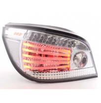 Kit De Pilotos Traseros Led Bmw Serie 5 Sedan Modelo E60  03- Cromado Fk Automotive