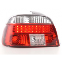 Kit De Pilotos Traseros Led Bmw Serie 5 Sedan Modelo E39  95-00 Color Claro/Rojo Fk Automotive