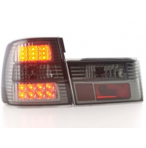 Kit De Pilotos Traseros Led Bmw Serie 5 Modelo E34  88-94 Negro Fk Automotive