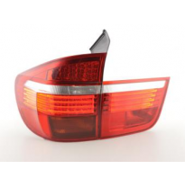 Pilotos Led Juego Bmw X5 E70 Bj. 06-10 Rojo/Transparente Fk Automotive