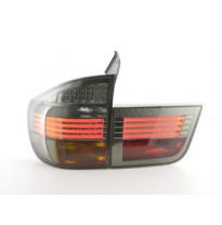 Pilotos Led Juego Bmw X5 E70 Bj. 06-10 Negro Fk Automotive