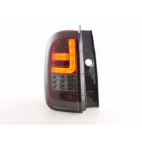 Pilotos Led Dacia Duster Bj. 10- Rojo/Negro Fk Automotive