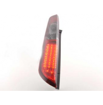 Kit De Pilotos Traseros Led Ford Focus 2 5-Ptas.  08-10, Rojo/Negro Fk Automotive