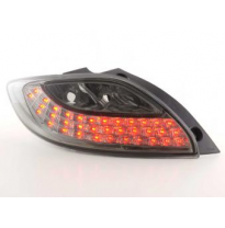 Kit De Pilotos Traseros Led Mazda 2 De  07- Negro Fk Automotive