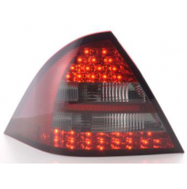 Kit De Pilotos Traseros Led Mercedes-Benz Clase C Modelo W203 Sedan  05-07, Negro Fk Automotive