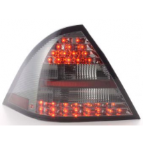Kit De Pilotos Traseros Led Mercedes-Benz Clase C Modelo W203 Sedan  05-07, Negro Fk Automotive