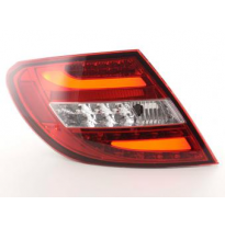 Pilotos Led Juego Mercedes C-Klasse Typ W204 Bj. 07-11 Rot /Klar Fk Automotive