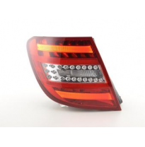 Pilotos Led Mercedes C-Klasse Kombi (204) Bj. 07-11 Rojo/Transparente Fk Automotive