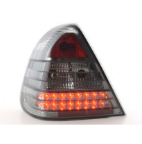 Kit De Pilotos Traseros Led Mercedes Clase C Modelo W202  96-00 Negro Fk Automotive