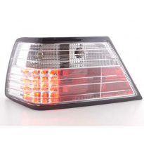 Kit De Pilotos Traseros Led Mercedes-Benz Clase E Modelo W124 Sedan  85-96, Cromado Fk Automotive