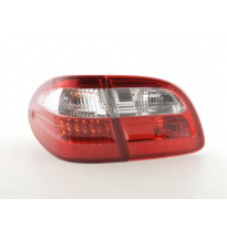 Pilotos Led Mercedes E-Klasse Kombi (210) Bj. 99-03 Rojo/Transparente Fk Automotive