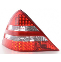 Kit De Pilotos Traseros Led Mercedes-Benz Slk 170  96-04 Rojo/Color Claro Fk Automotive