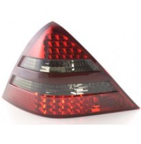 Kit De Pilotos Traseros Led Mercedes-Benz Slk 170  96-04 Rojo/Negro Fk Automotive
