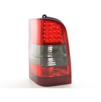 Kit De Pilotos Traseros Led Mercedes-Benz Vito Modelo 638, Rojo/Negro Fk Automotive