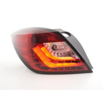 Pilotos Led Opel Astra H Gtc Bj. 04-08 Rojo/Transparente Fk Automotive