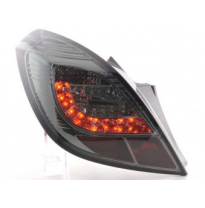 Kit De Pilotos Traseros Led Opel Corsa D 3-Ptas.  06-10, Negro Fk Automotive