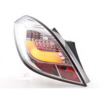 Pilotos Led Juego Opel Corsa D 3-Puertas Bj. 06-10 Cromado Fk Automotive