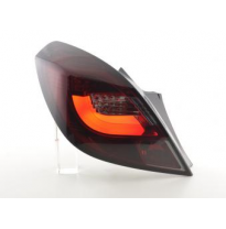 Pilotos Led Opel Corsa D 3-Trg. Bj. 06-10 Rojo/Negro Fk Automotive