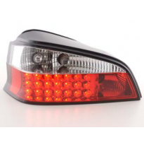 Kit De Pilotos Traseros Led Peugeot 106 Modelo 1c/1a  96-03 Color Claro/Rojo Fk Automotive