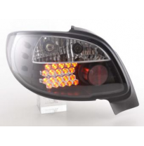 Kit De Pilotos Traseros Led Peugeot 206 Cc Cabrio  98-05 Negro Fk Automotive