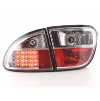 Kit De Pilotos Traseros Led Seat Leon Modelo 1m  1999-2005 Cromado Fk Automotive