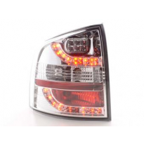 Kit De Pilotos Traseros Led Skoda Octavia Combi Modelo 1z  05-, Cromado Fk Automotive